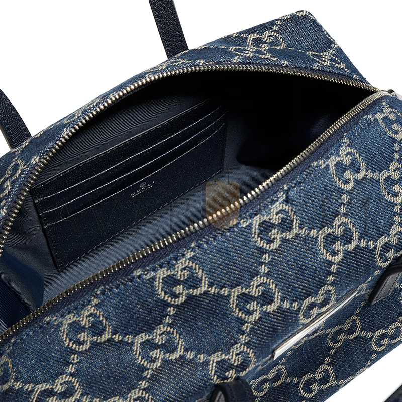 GUCCI SMALL BOSTON BAG WITH GUCCI PLAQUE 875811 (20*12*11cm)